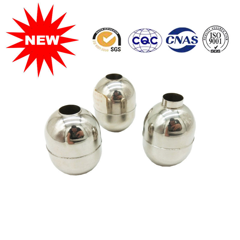 80*50mm Threaded Metal Ball Float , 316L Steel Automation Valve Float